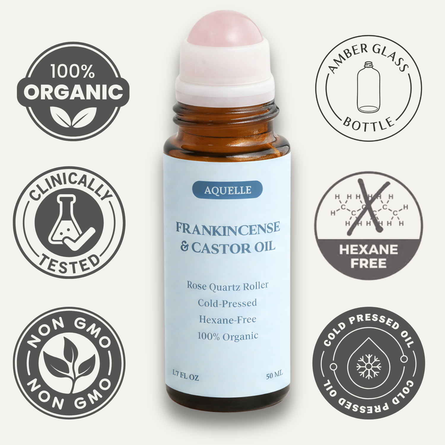 Organic Castor & Frankincense Oil