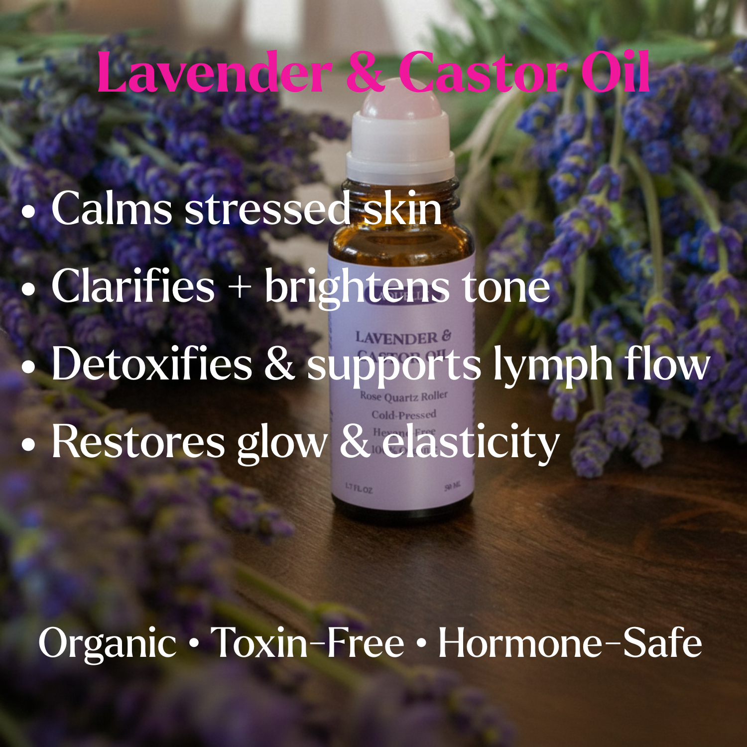 Organic Castor & Lavender Oil