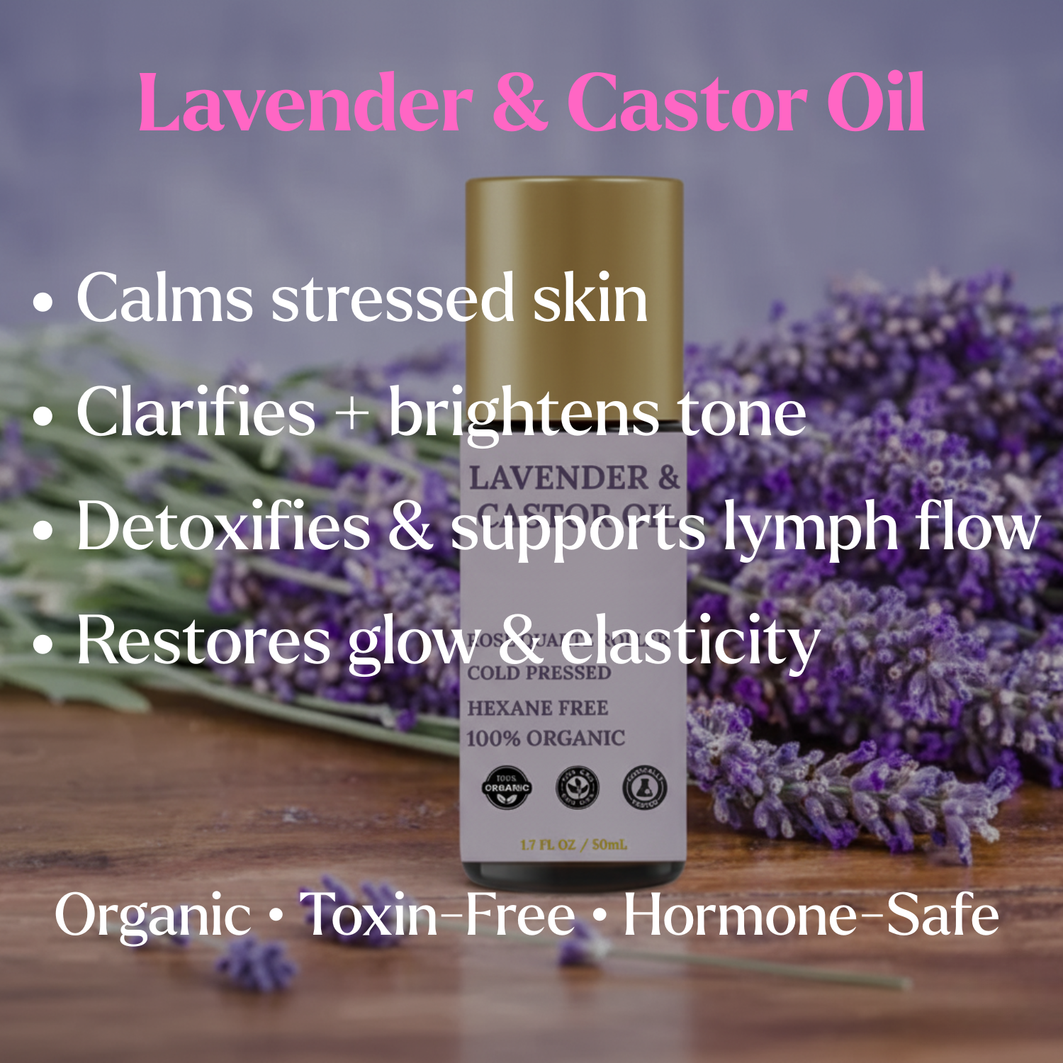 Organic Lavender Restorative Oil