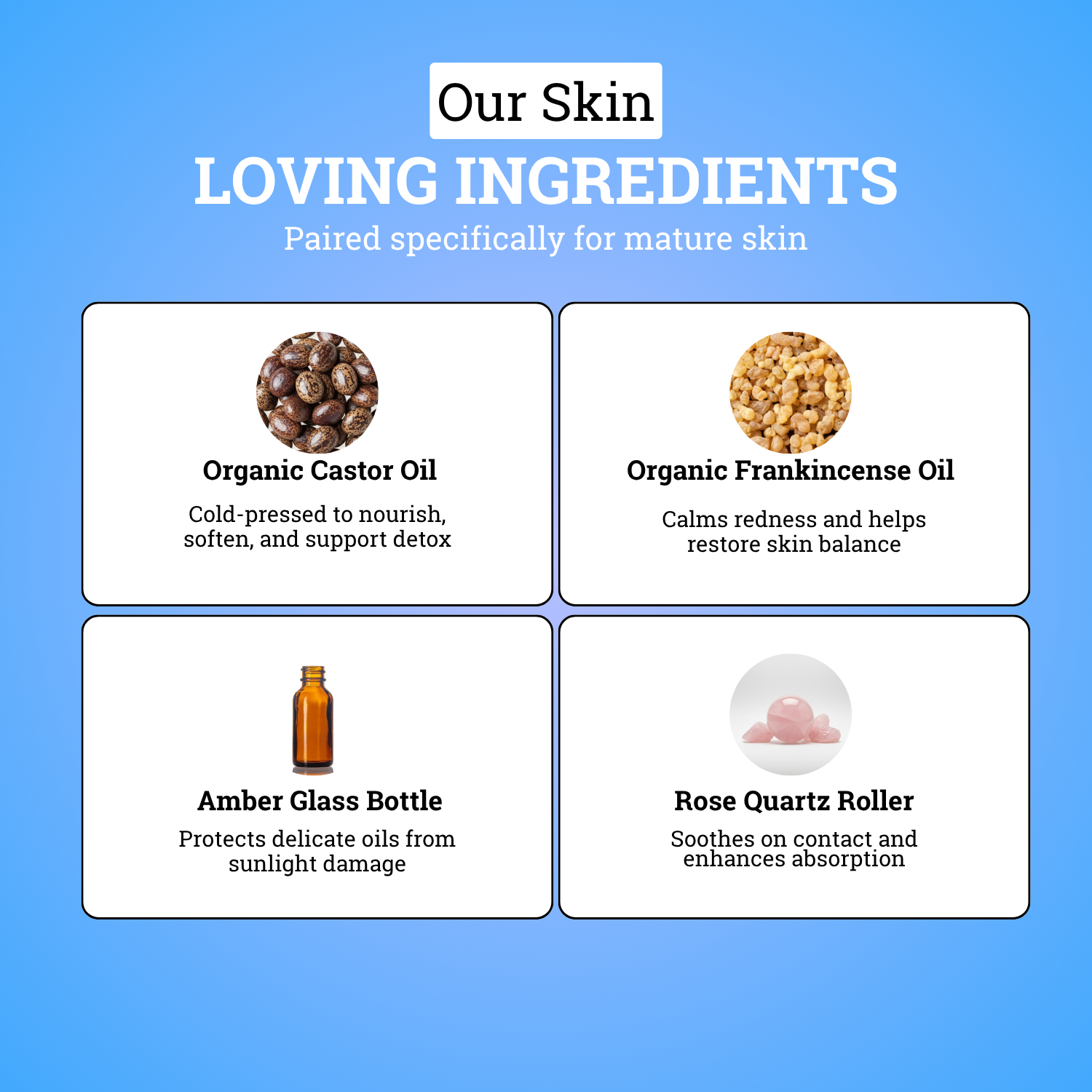 Organic Castor & Frankincense Oil