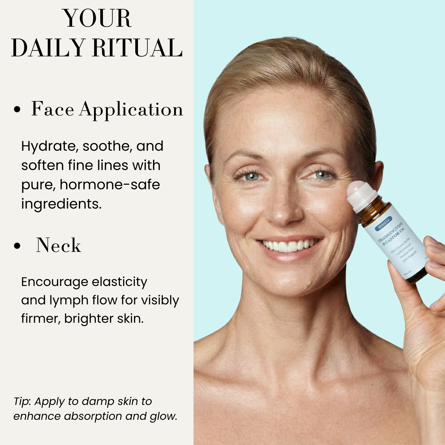 Organic Castor & Frankincense Oil