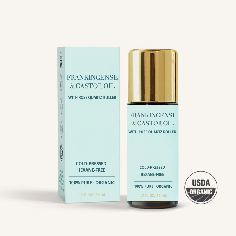 Organic Castor Oil Roll-on With Frankincense