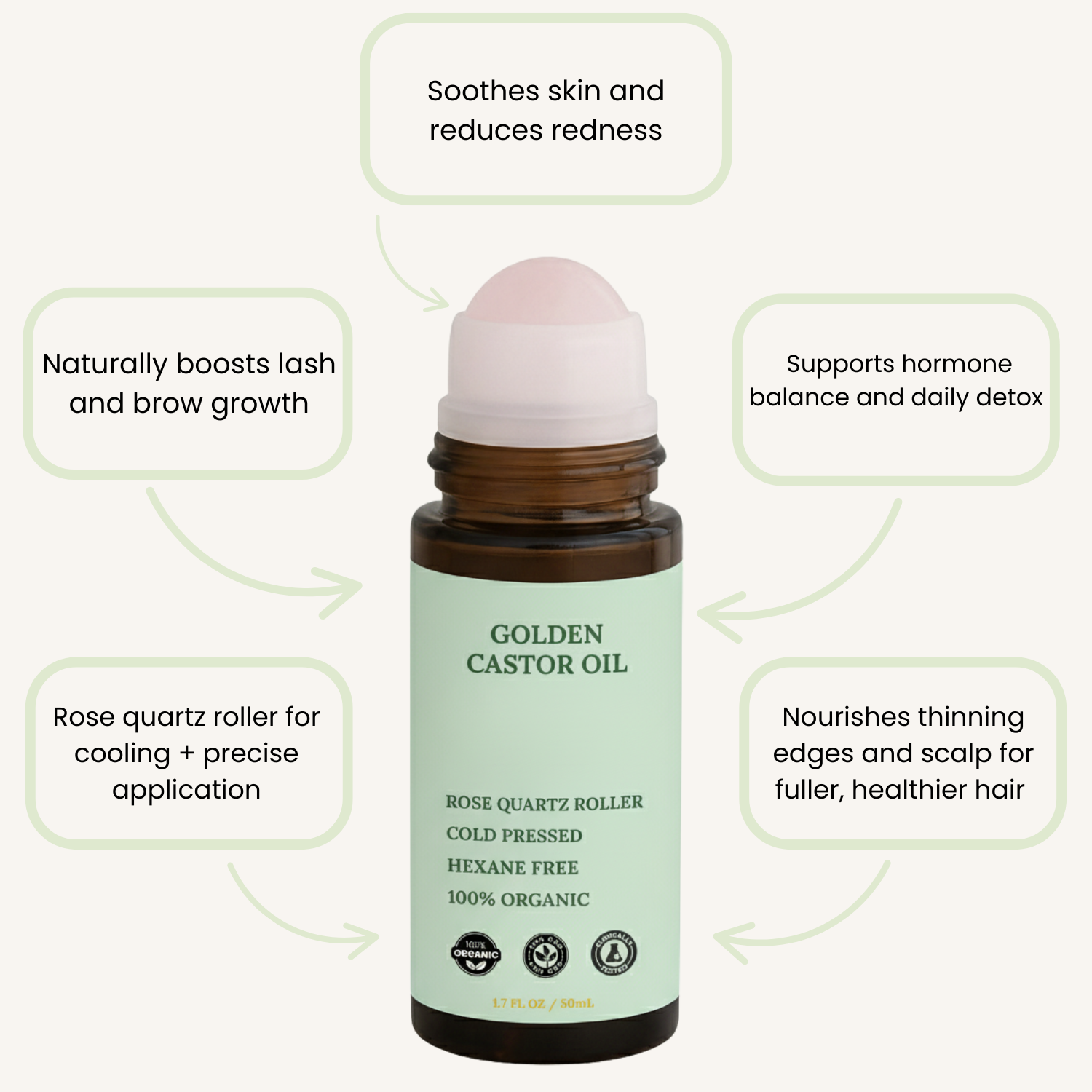 Organic Golden Castor Oil