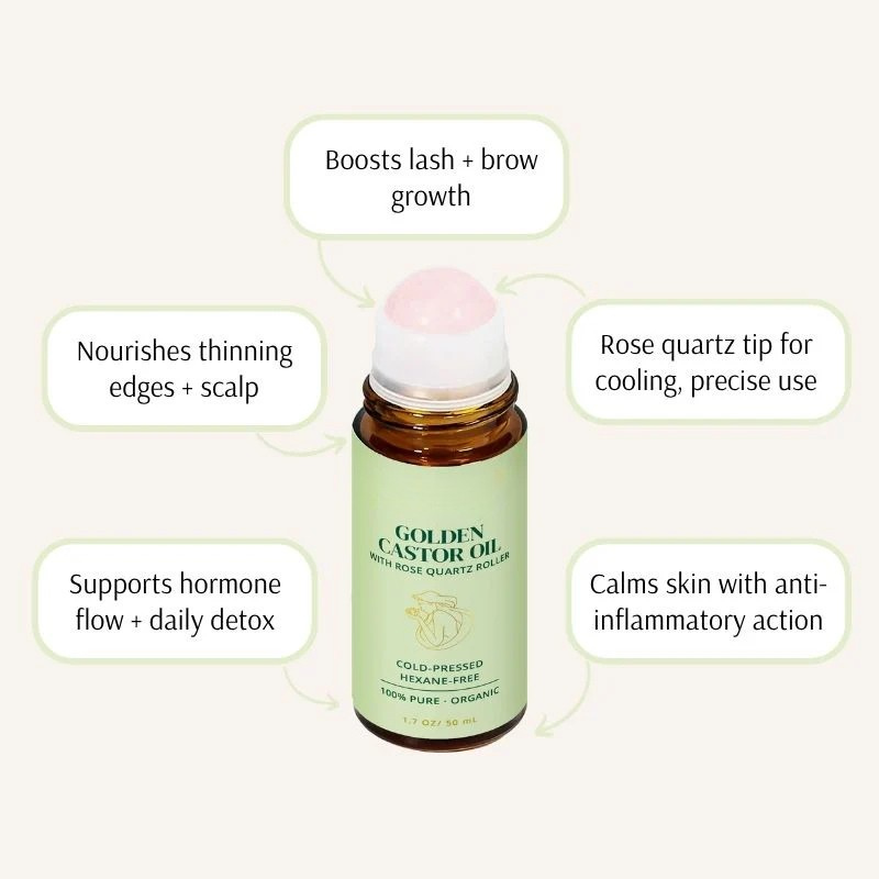 Organic Golden Castor Oil Roll-on