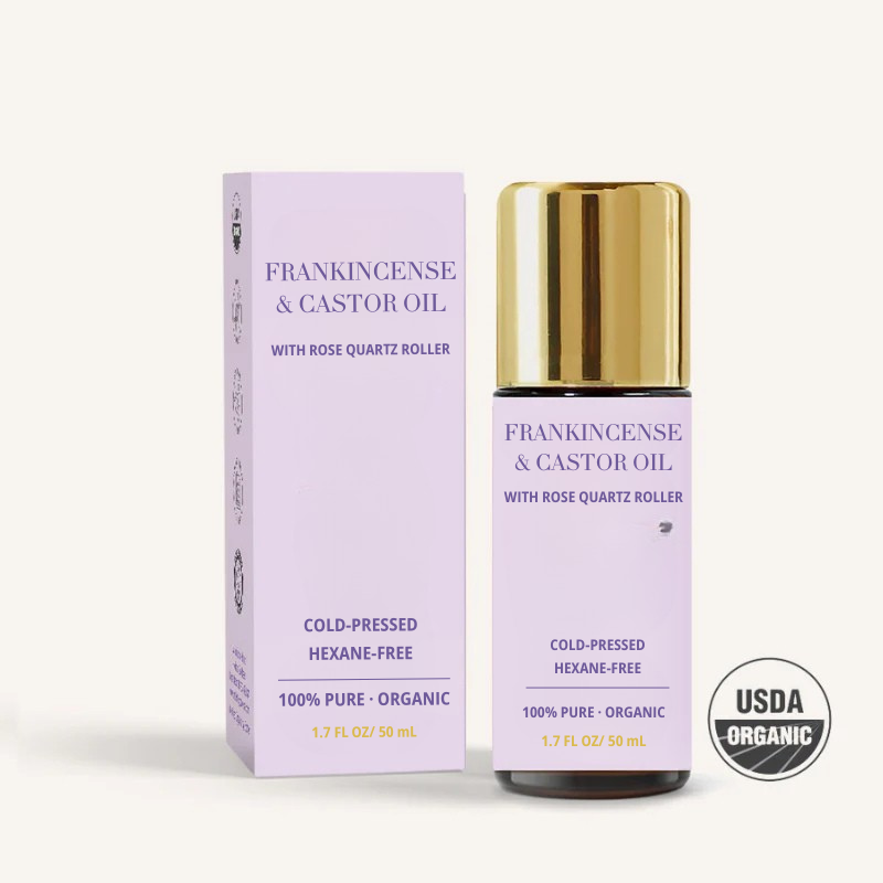 Organic Castor Oil Roll-on With Lavender