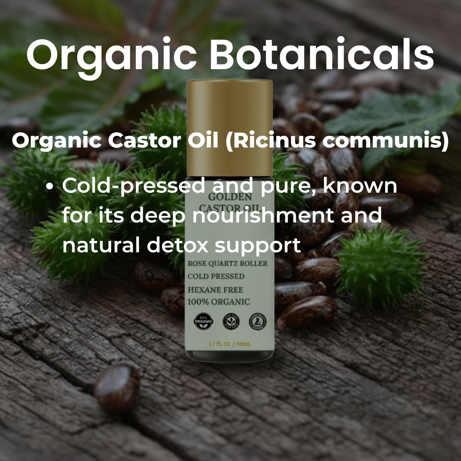Organic Golden Castor Oil