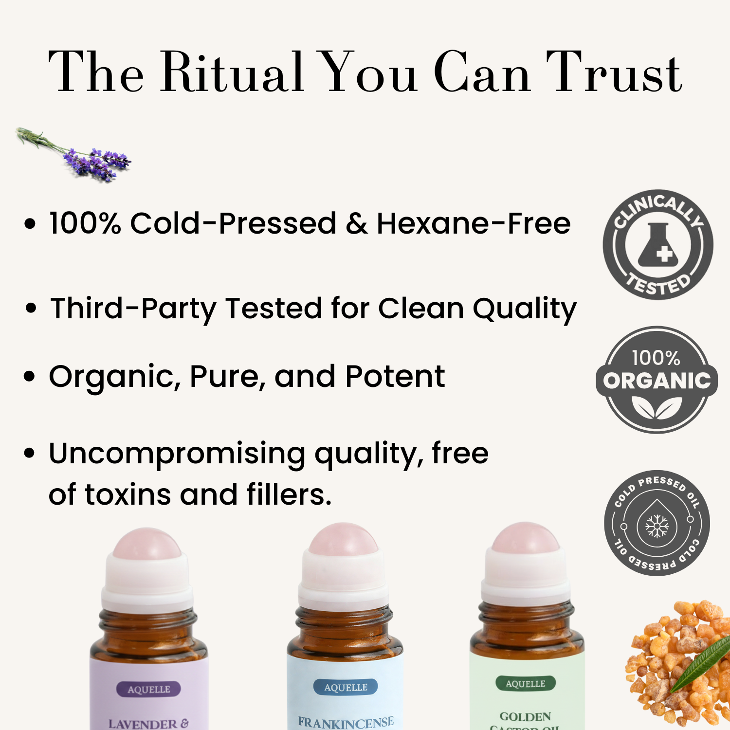 Organic Castor Ritual Collection